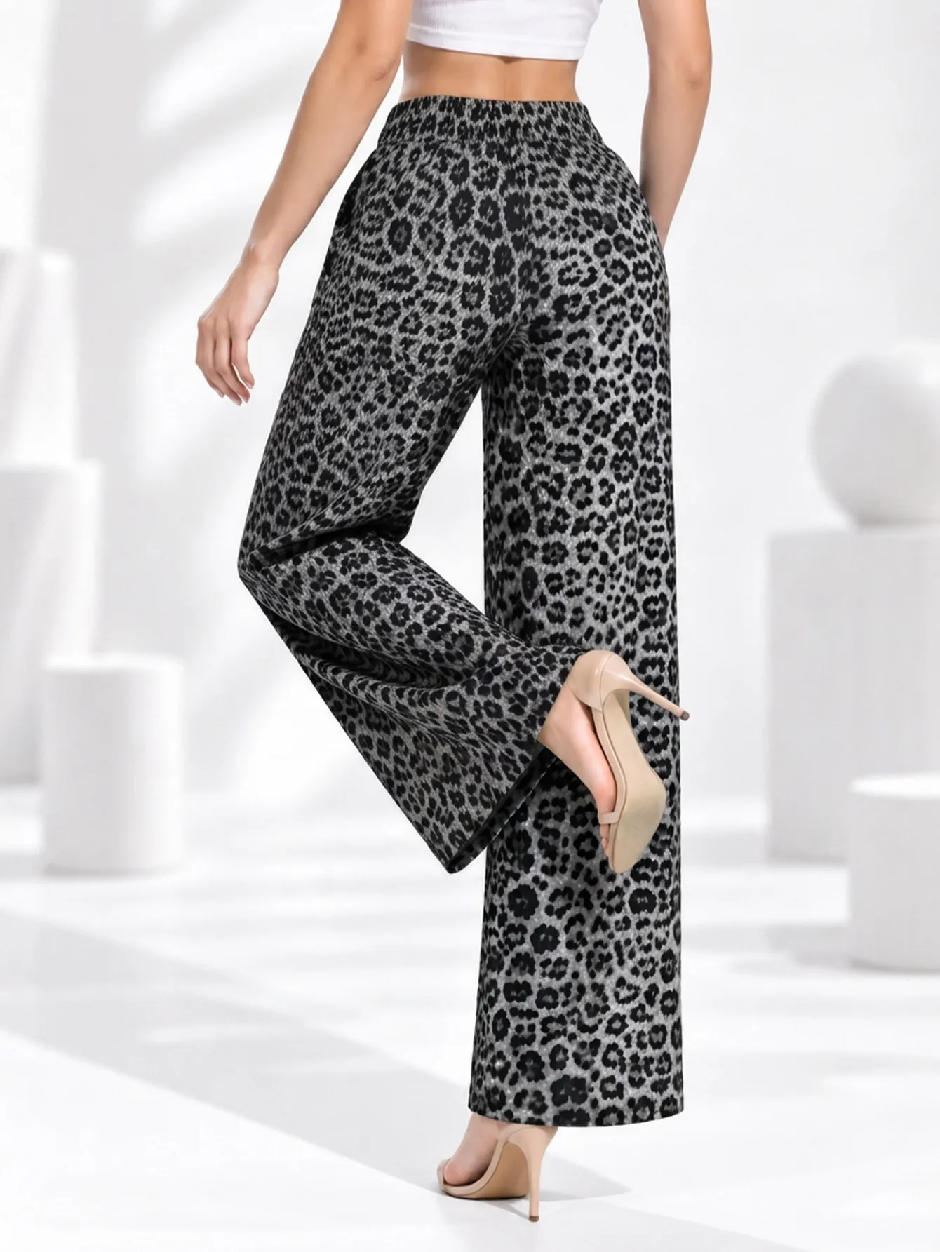 AD2651 pantalon animal print 15720